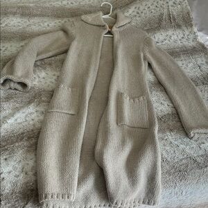 J. Crew Alpaca Blend Sweater in Cream